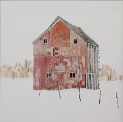 Red Winter Barn