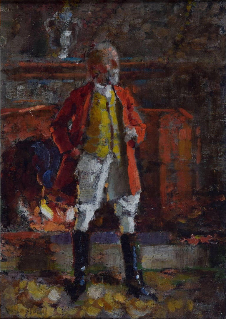 William Logsdail The Huntsman William Logsdail Oil Painting Fox