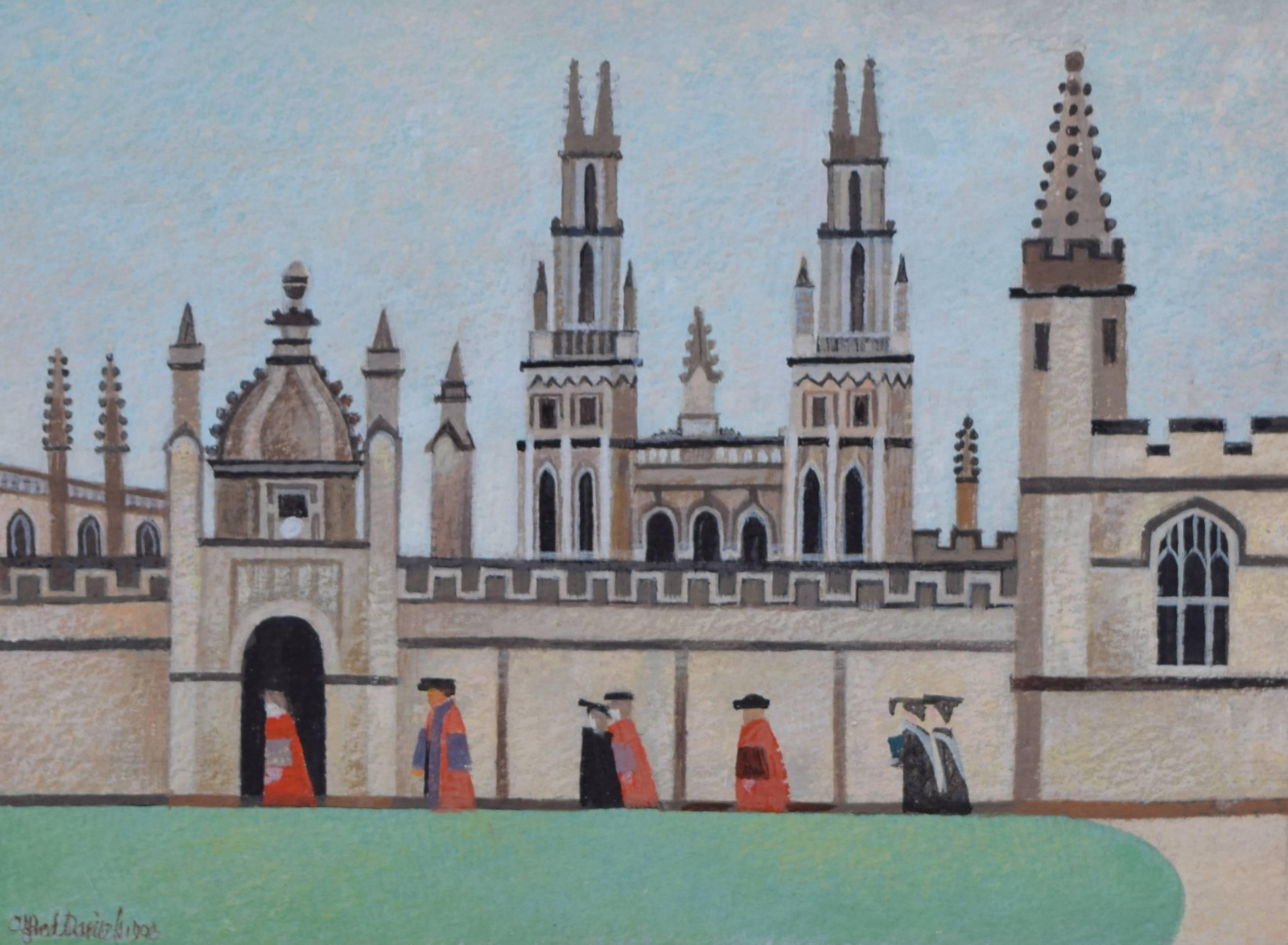 To see our other views of Oxford and Cambridge, scroll down to "More from this Seller" and below it click on "See all from this Seller" - or send us a message if you cannot find the view you want.

Alfred Daniels RBA RWS (1924-2015)
All Souls