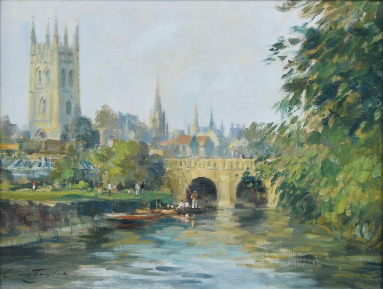 Ivan Taylor Ivan Taylor Magdalen Bridge Oxford Oil On Panel