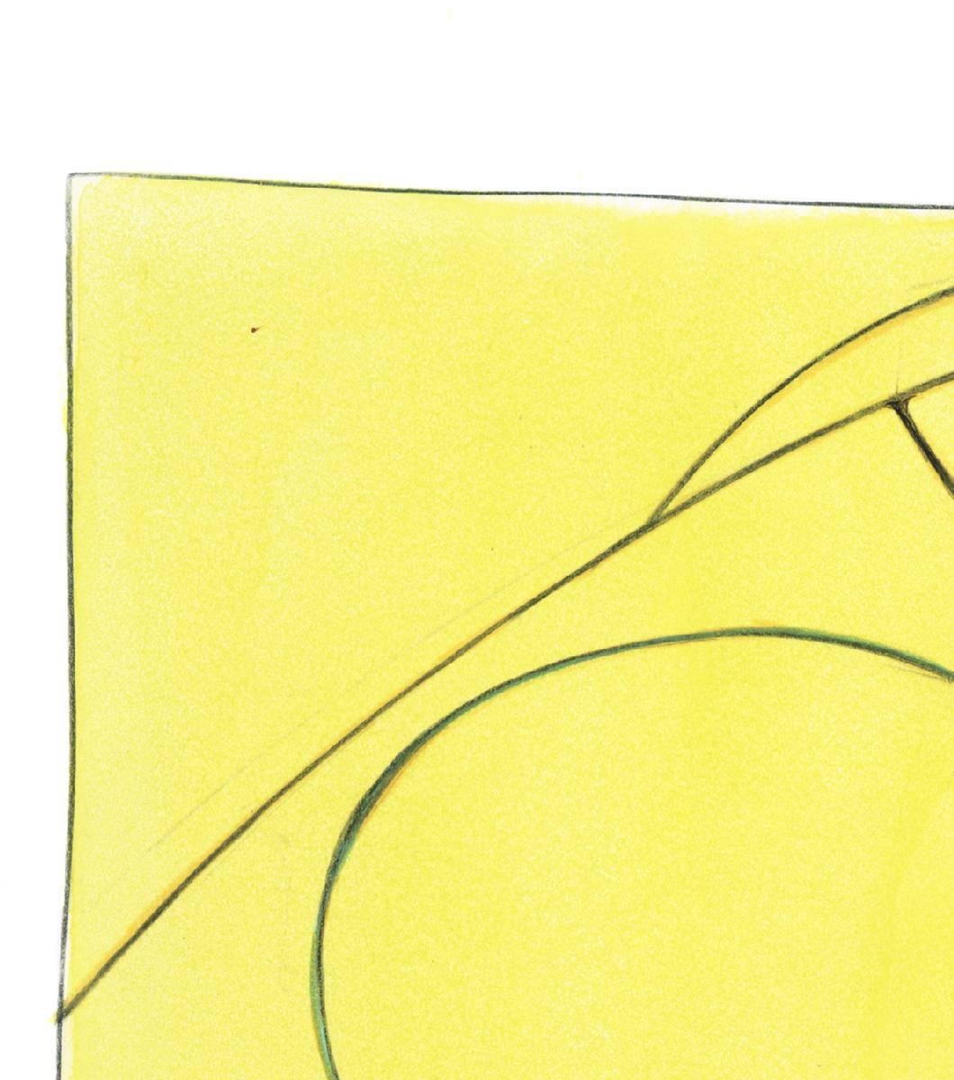 Guy Dill, Chianti Pop Yellow - Minimalist For Sale 4