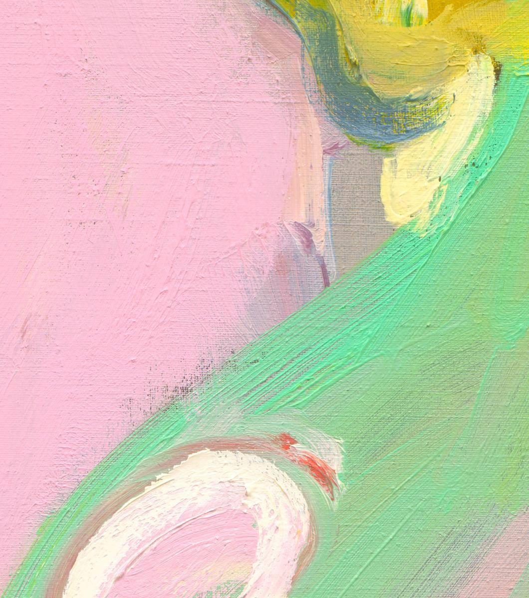 Jay Miriam, Applying Coconut Oil - Abstract Print For Sale 2