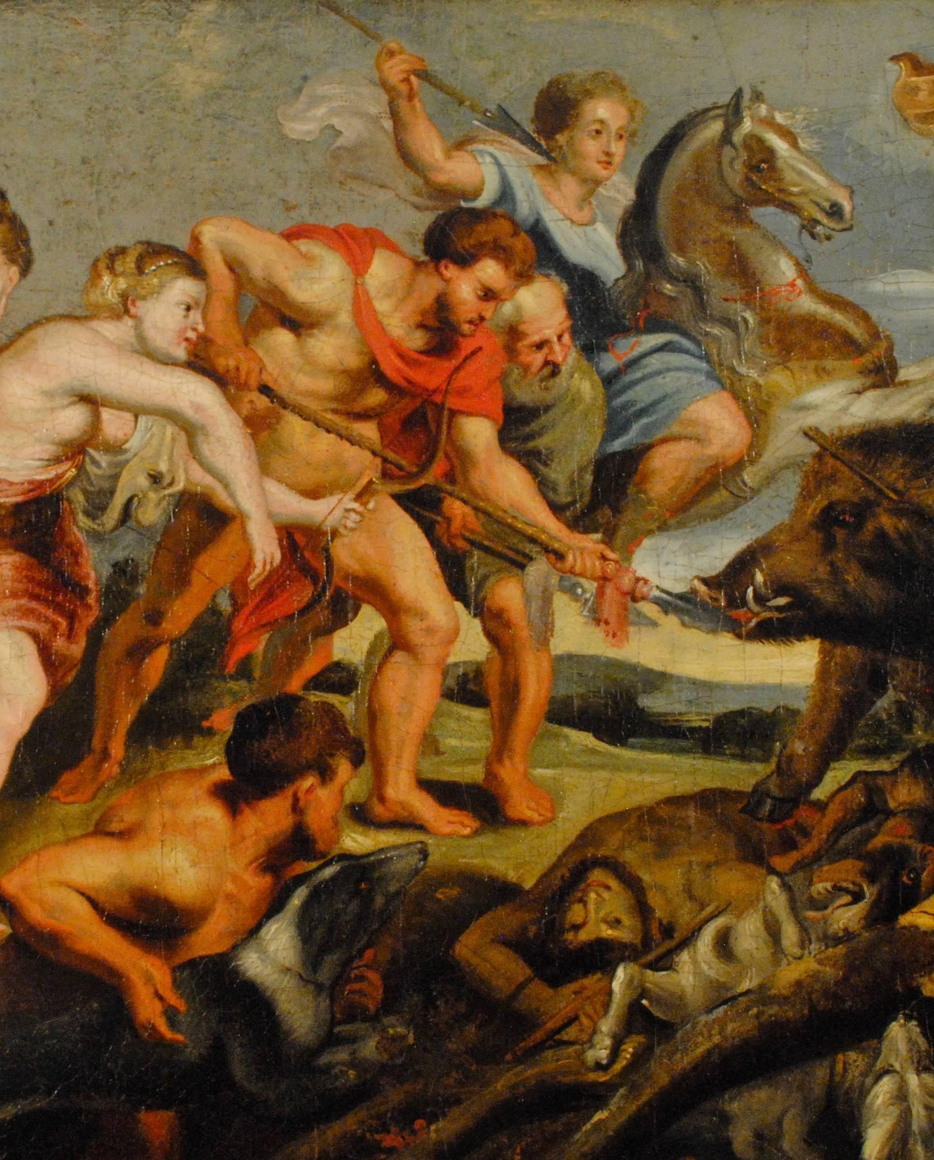 The Hunting of the Calydonian Boar  (The Hunt of Meleagros and Atalanta) For Sale 2