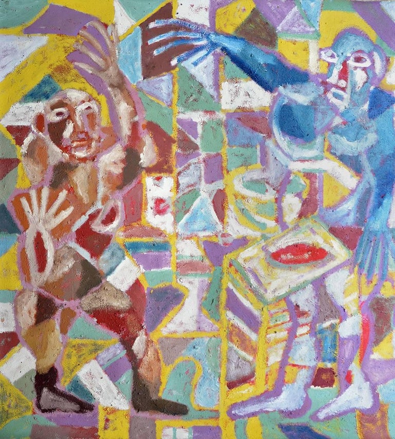 Alex Lazard What Do You Want From Me Abstract Expressionist