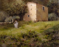 Silent Moment, Provence, Oil Landscape Painting