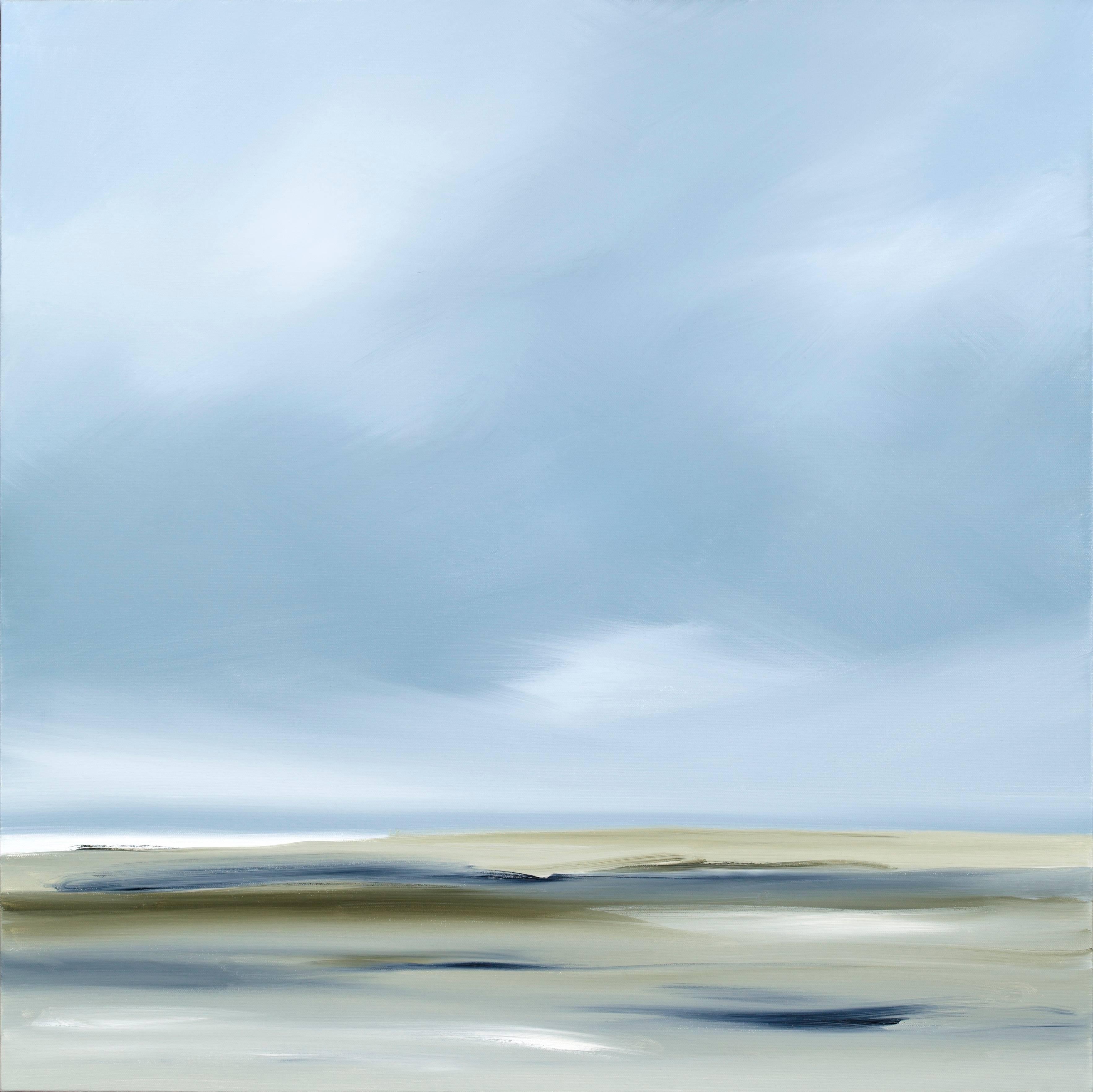 Rick Fleury Landscape Painting - Closer - Oil Seascape Painting
