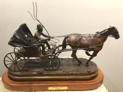 Country Doctor "Emergency" - Bronze Sculpture