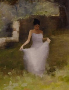 Silent Moment, Provence, Oil Landscape Painting