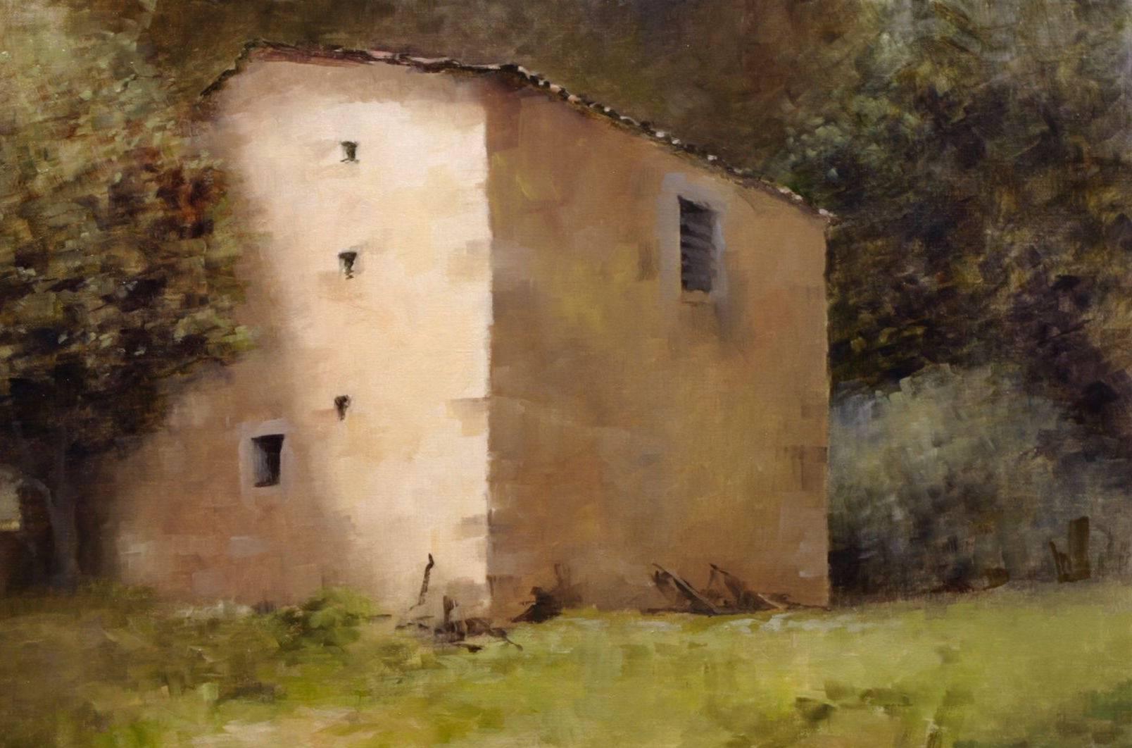 Silent Moment, Provence, Oil Landscape Painting For Sale 2