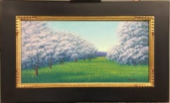 Apple Orchard, Oil Landscape Painting