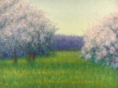 Apple Orchard, Oil Landscape Painting