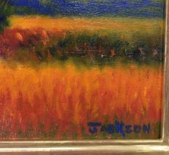 Autumn Meadows, Oil Landscape Painting