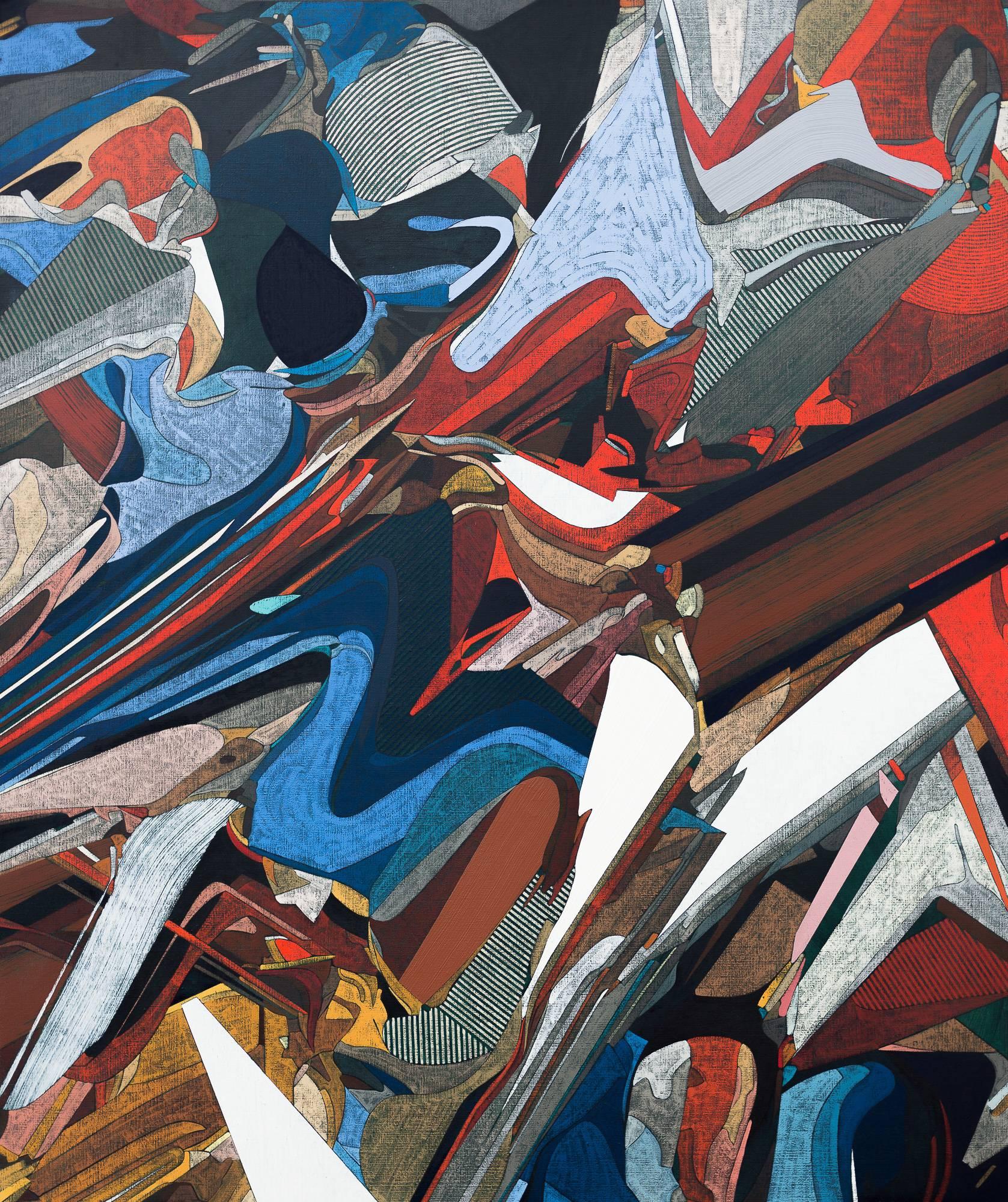 Omar Rodriguez-Graham Abstract Painting - Tidal