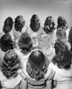 Vintage Popular Teenage Shoulder Length Hairstyles