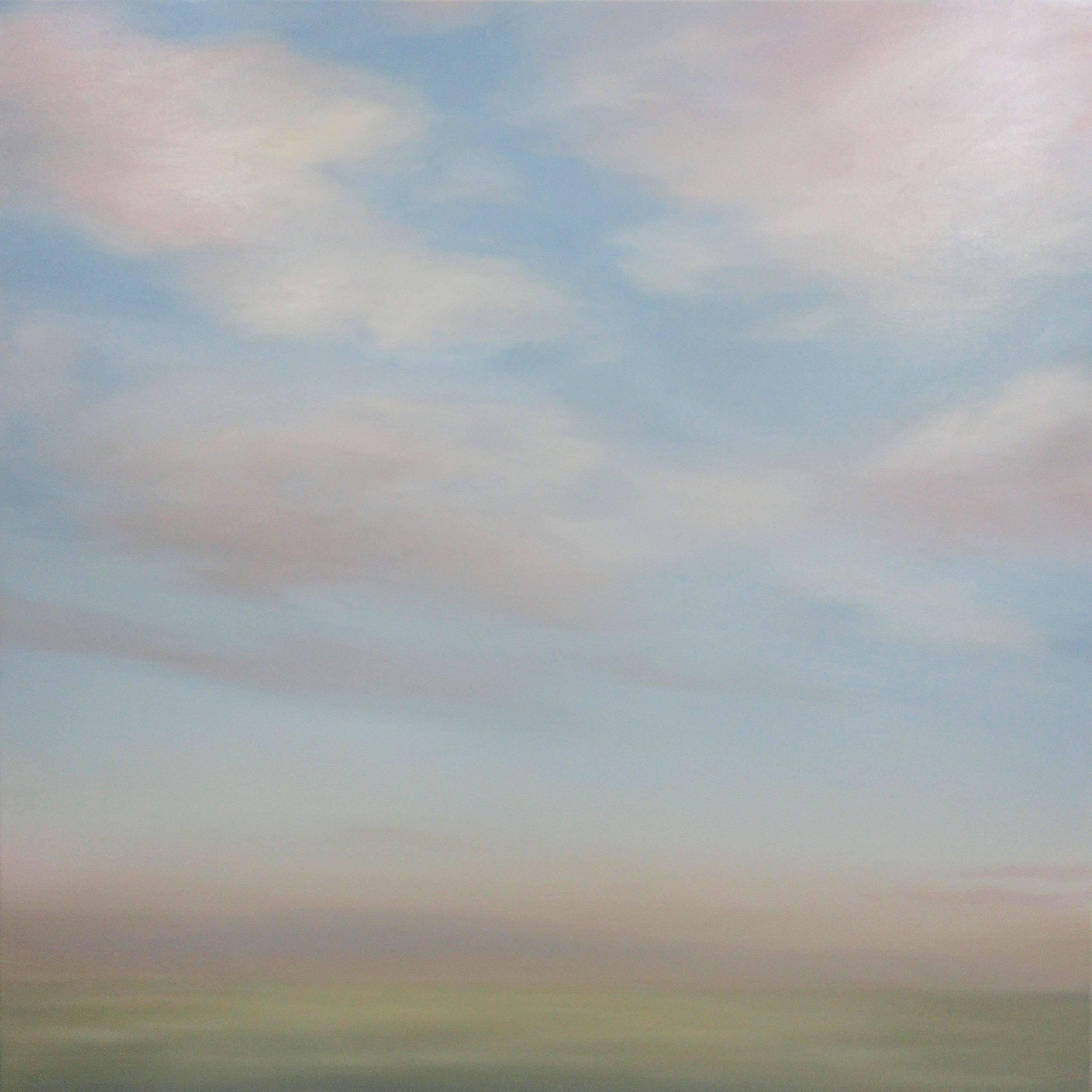 Anna Rosenback Landscape Painting - Sky and Sea no 11, Oil Painting on Canvas