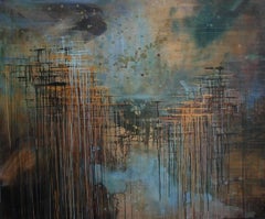 Oisins Mare, Pintura acrílica sobre lienzo