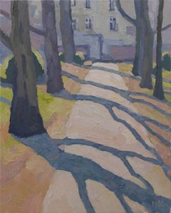 Spring Shadows, Oil Painting on Canvas