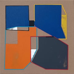 Confluent spaces 4, Painting, Acrylic on Canvas