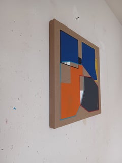 Confluent spaces 4, Painting, Acrylic on Canvas
