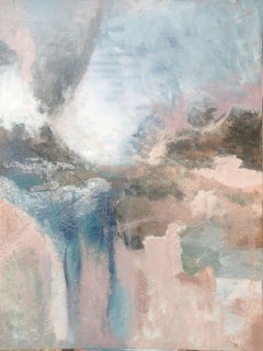 « ABSTRACT IN THE DESERT », techniques mixtes sur toile