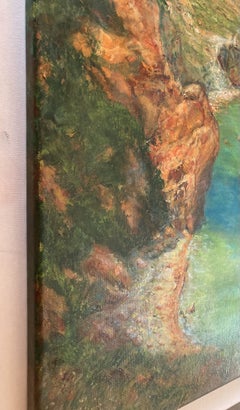 La gruta de Diana, pintura, óleo sobre lienzo