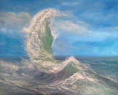 «Surge», pintura, óleo sobre lienzo