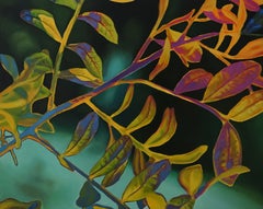 Un nouveau monde, Peinture, Huile sur panneau de bois