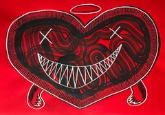 « Scary Like », peinture, acrylique sur papier