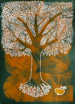 Tree of Life II, Painting, Acrylic on Paper