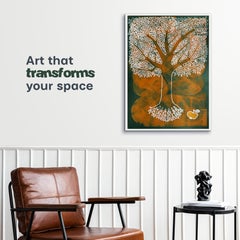 Tree of Life II, Painting, Acrylic on Paper