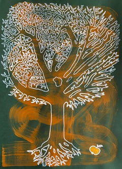Tree of Life I, Painting, Acrylic on Paper