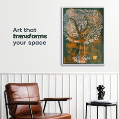 Tree of Life I, Painting, Acrylic on Paper