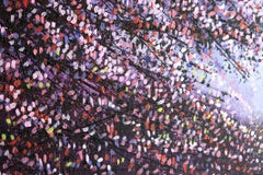 Spring Blossom By Moonlight, Painting, Acrylic on Canvas