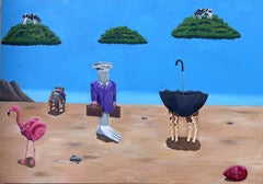 Devourer of Time, Painting, Oil on Canvas