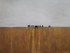 Desert, Painting, Oil on Canvas