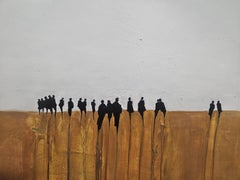 Desert, Painting, Oil on Canvas