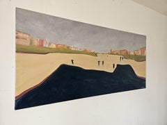 Day on the road, Painting, Oil on Canvas
