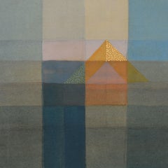 Triangle Theory 6, Painting, Acrylic on Paper
