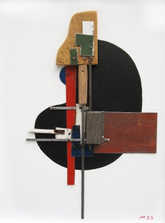 Hku. 25, Mixed Media on Wood Panel