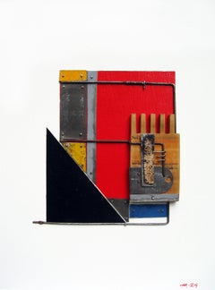 Hku. 23, Mixed Media on Wood Panel