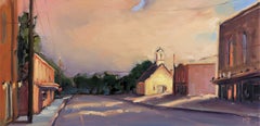 Fine della giornata, Pittura, Olio su pannello in MDF