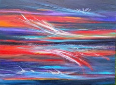 Flare Up, Painting, Acrylic on Canvas