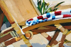 Sand und Schatten, Gemälde, Acryl auf Leinwand