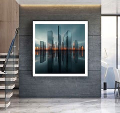 Reflejo de Metrópolis, fotografía, impresión con tinta de archivo