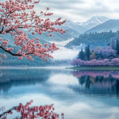 Cherry Blossom 8, fotografía, impresión por inyección de tinta de calidad de archivo