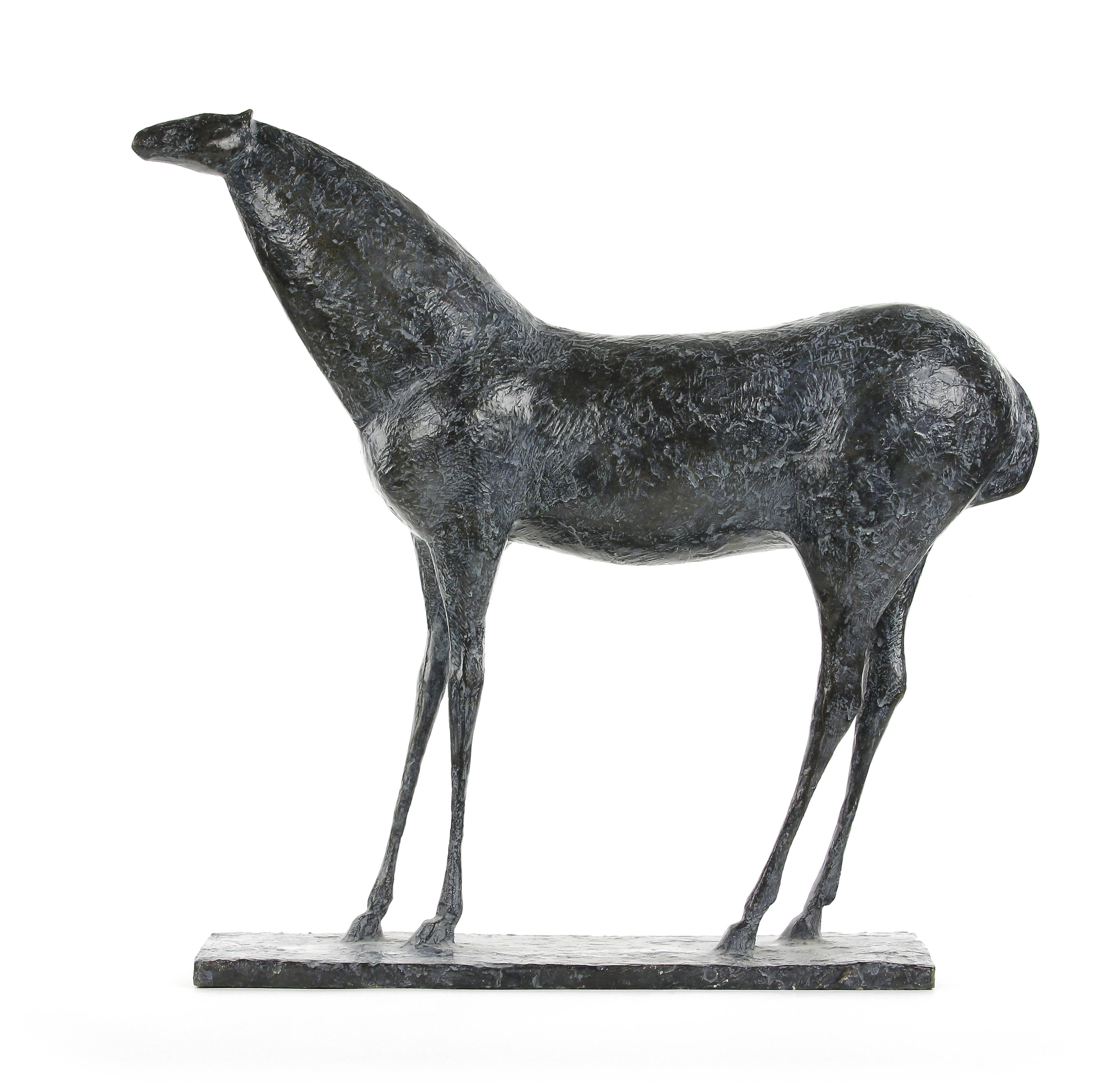 Pierre Yermia Figurative Sculpture - Cheval X (Horse X) - Contemporary Animal Sculpture