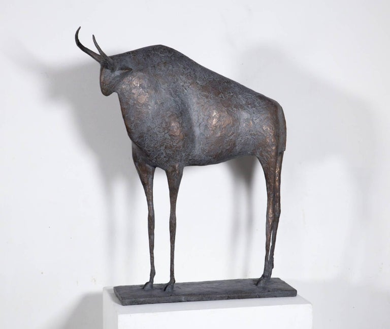 Taureau VII (Bull VII) - Contemporary Animal Sculpture 1