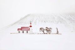 White Chapel, Snjór series by Christophe Jacrot - Landscape photography, Iceland