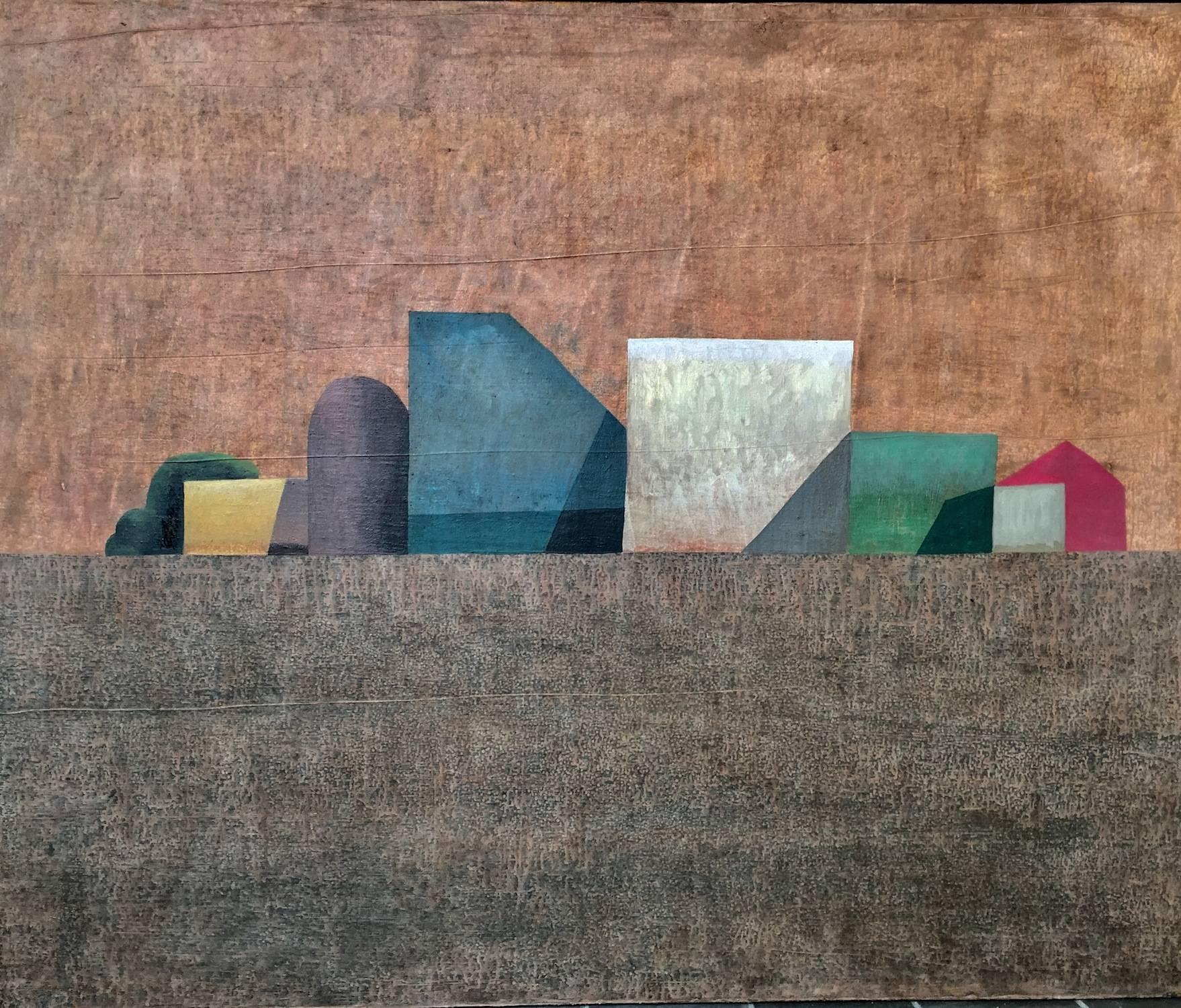 Ramon Enrich Abstract Painting - SHA-N