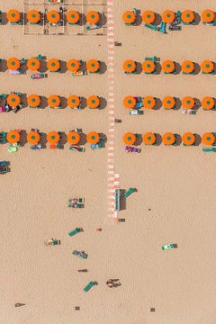 Adria 18 de Bernhard Lang - Fotografía aérea abstracta, Costa Adriática de Italia